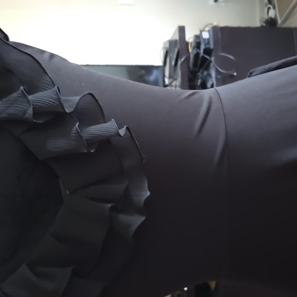 Black House White Market Ruffle Wrap Dress Size 0 - Picture 5 of 6